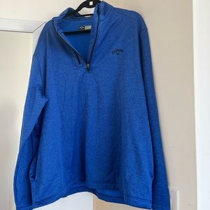 Blue Callaway Quarter Zip